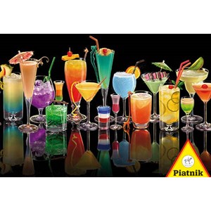 Piatnik (535642) - Royce B. McClure: "Cocktails" - 1000 pezzi