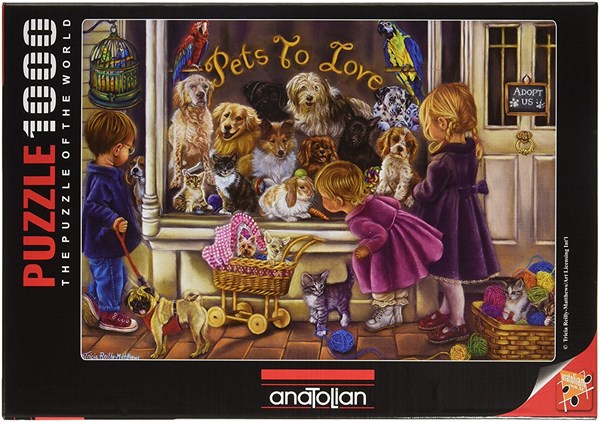 Anatolian (3186) - Tricia Reilly-Matthews: "Pets to Love" - 1000 pezzi