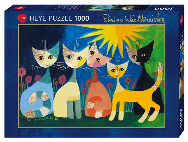 Heye (29772) - Rosina Wachtmeister: "Colourful Company" - 1000 pezzi