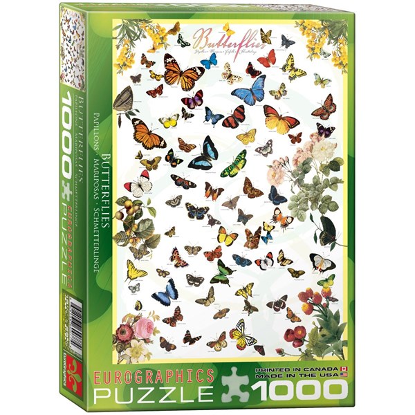 Eurographics (6000-0077) - "Butterflies" - 1000 pezzi