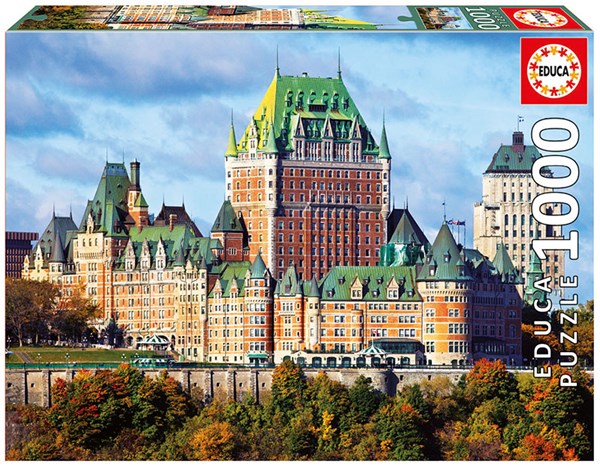 Educa (17107) - "The Chateau Frontenac, Canada" - 1000 pezzi