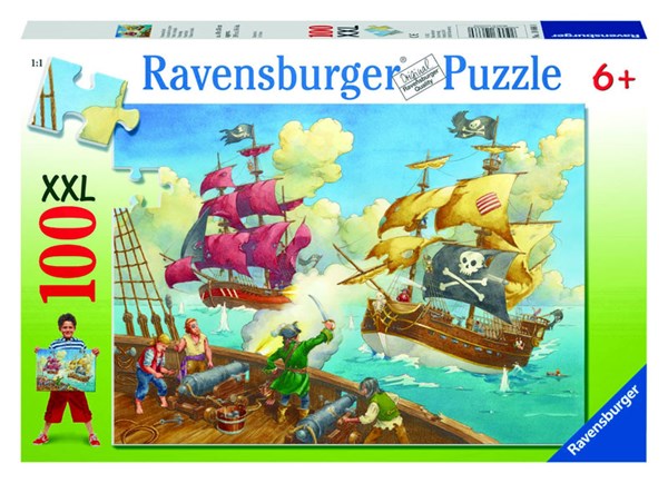 Ravensburger (10666) - "Pirate Battle" - 100 pezzi