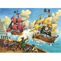 Ravensburger (10666) - "Pirate Battle" - 100 pezzi