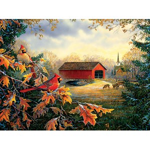 SunsOut (29184) - Sam Timm: "Red River Crossing" - 1000 pezzi