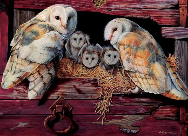 Cobble Hill (51642) - "Barn Owls" - 1000 pezzi