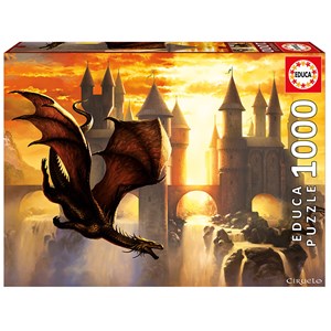 Educa (17312) - "Sunset Dragon" - 1000 pezzi