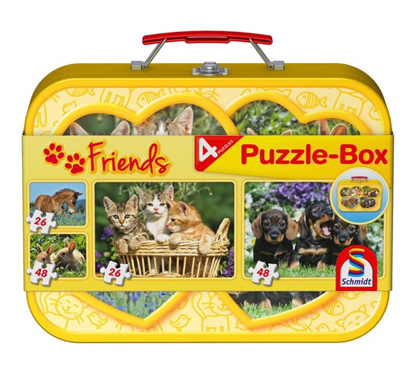 Schmidt Spiele (56499) - "Animals" - 26 48 pezzi