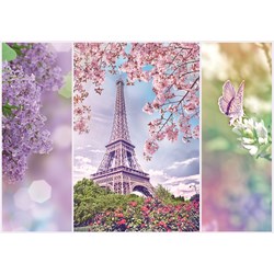 Trefl (10409) - "Romantic Spring In Paris" - 1000 pezzi