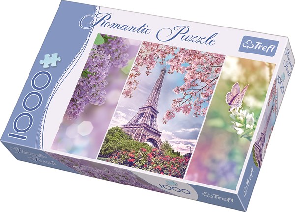 Trefl (10409) - "Romantic Spring In Paris" - 1000 pezzi