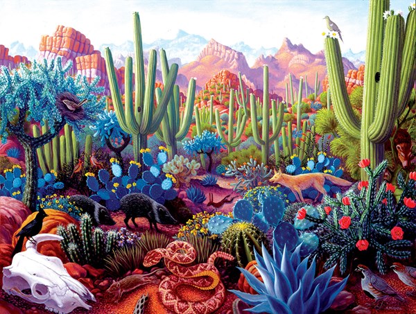SunsOut (69936) - "Cactusland" - 1000 pezzi