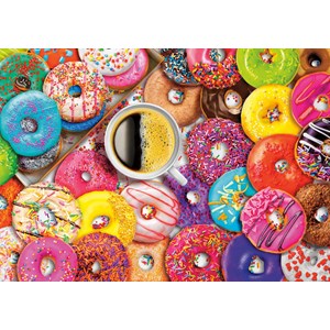 Buffalo Games (2727) - Aimee Stewart: "Coffee and Donuts" - 300 pezzi