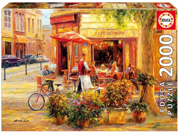 Educa (17130) - Haixia Liu: "Corner Café" - 2000 pezzi