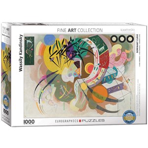 Eurographics (6000-0839) - Vassily Kandinsky: "Dominant Curve" - 1000 pezzi