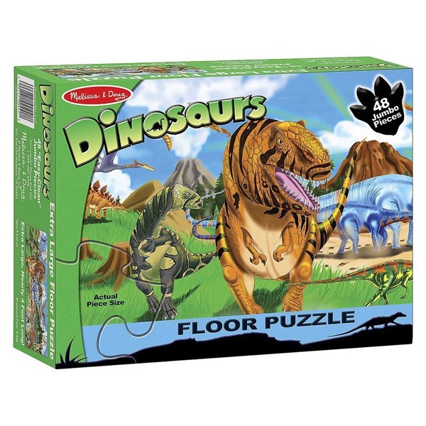 Melissa and Doug (442) - "Land of Dinosaurs" - 48 pezzi