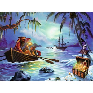 Ravensburger (13232) - Geno Peoples: "Moonlit Mission" - 300 pezzi