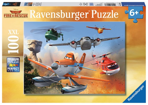 Ravensburger (10537) - "Fighting the Fire" - 100 pezzi
