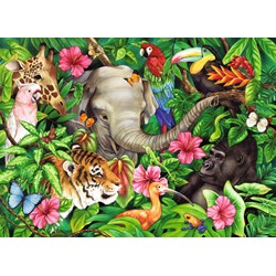 Ravensburger (09533) - Jane Maday: "Tropical Friends" - 60 pezzi