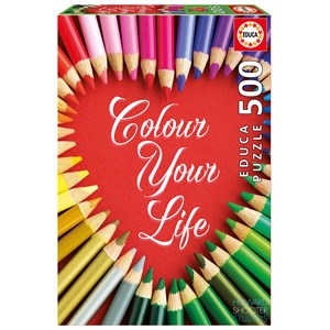 Educa (17081) - "Colour Your Life" - 500 pezzi