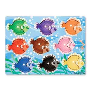 Melissa and Doug (9058) - "Colorful Fish" - 9 pezzi