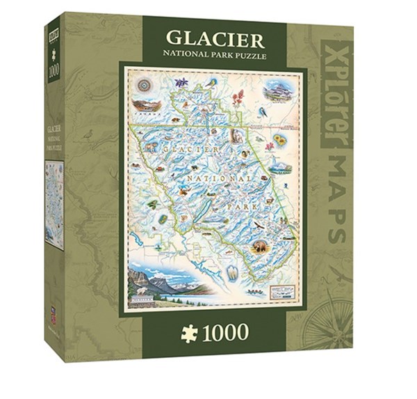 MasterPieces (71704) - Chris Robitaille: "Glacier National Park" - 1000 pezzi