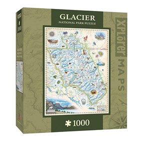 MasterPieces (71704) - Chris Robitaille: "Glacier National Park" - 1000 pezzi
