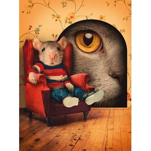 Clementoni (35015) - "Through the Keyhole" - 500 pezzi