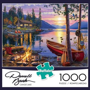 Buffalo Games (11240) - Darrell Bush: "Canoe Lake" - 1000 pezzi