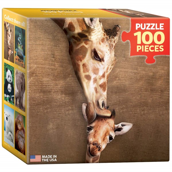 Eurographics (8104-0301) - "Giraffe Mother’s Kiss" - 100 pezzi