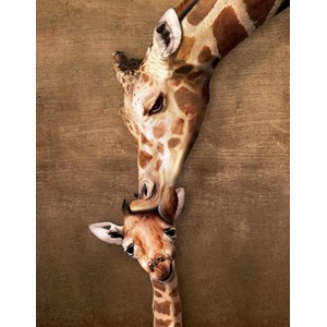 Eurographics (8104-0301) - "Giraffe Mother’s Kiss" - 100 pezzi