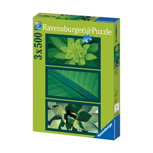 Ravensburger (16283) - "Natural Impressions in Green" - 500 pezzi