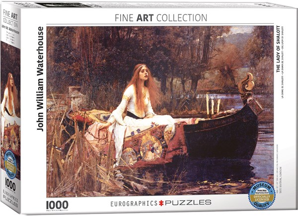 Eurographics (6000-1133) - John William Waterhouse: "The Lady of Shalott" - 1000 pezzi