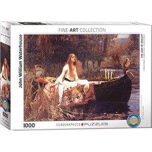 Eurographics (6000-1133) - John William Waterhouse: "The Lady of Shalott" - 1000 pezzi