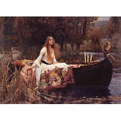 Eurographics (6000-1133) - John William Waterhouse: "The Lady of Shalott" - 1000 pezzi