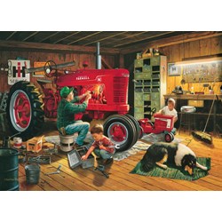 MasterPieces (71451) - "Forever Red, Farmall Tins" - 1000 pezzi