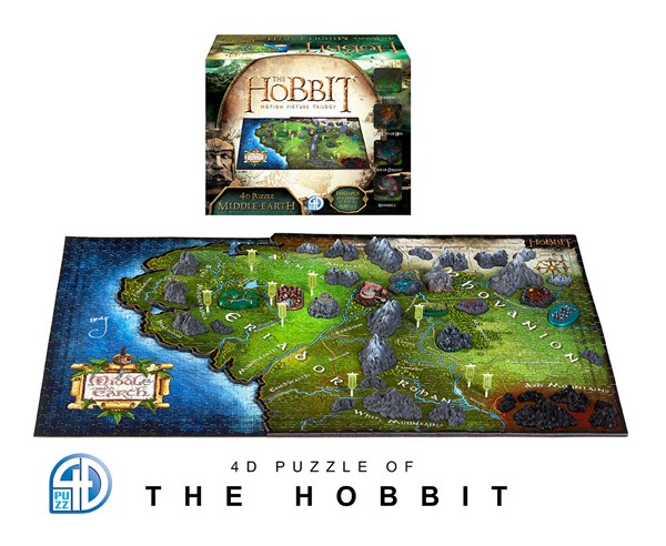 4D Cityscape (51100) - "4D Hobbit Middle Earth" - 1390 pezzi