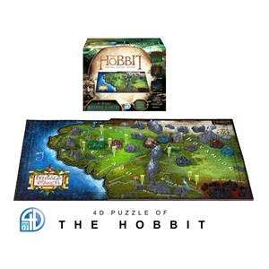 4D Cityscape (51100) - "4D Hobbit Middle Earth" - 1390 pezzi