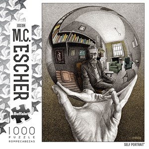 Buffalo Games (11365) - M. C. Escher: "Self Portrait MC Escher" - 1000 pezzi