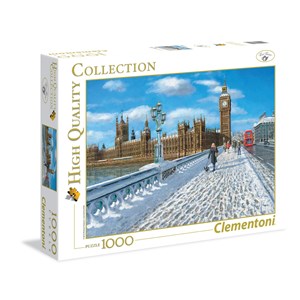 Clementoni (39320) - "London, Promenade in the Snow" - 1000 pezzi