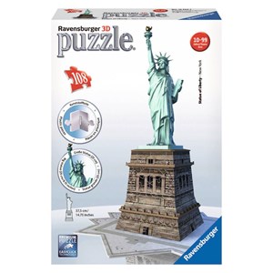 Ravensburger (12584) - "Statue of Liberty" - 108 pezzi