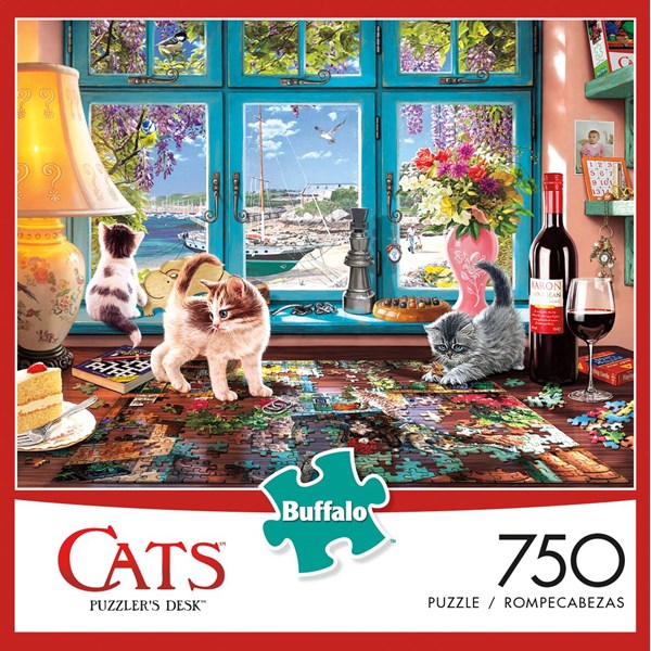 Buffalo Games (17084) - Steve Read: "Puzzler's Desk" - 750 pezzi