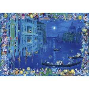 Heye (29695) - "Cats in Venice" - 1000 pezzi