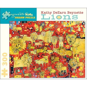 Pomegranate (JK010) - Kathy DeZarn Beynette: "Lions" - 300 pezzi