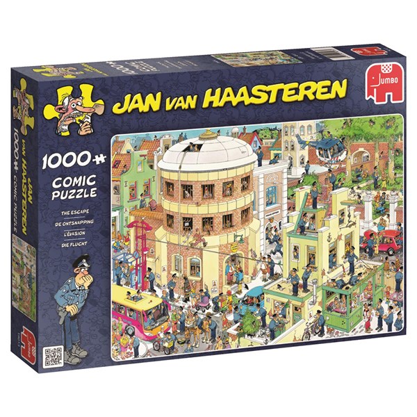 Jumbo (19013) - Jan van Haasteren: "The Escape" - 1000 pezzi