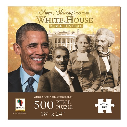 African American Expressions (PUZ-11) - "From Slavery to the White House" - 500 pezzi