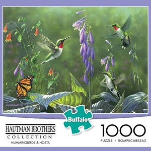 Buffalo Games (11180) - "Hummingbirds & Hosta" - 1000 pezzi