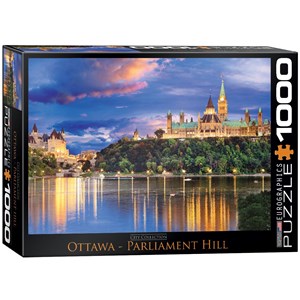 Eurographics (6000-0739) - "Ottawa, Parliament Hill" - 1000 pezzi