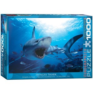 Eurographics (6000-0299) - "Hungry Shark" - 1000 pezzi