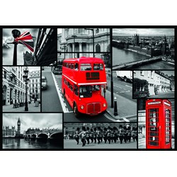 Trefl (102789) - "Montage London" - 1000 pezzi