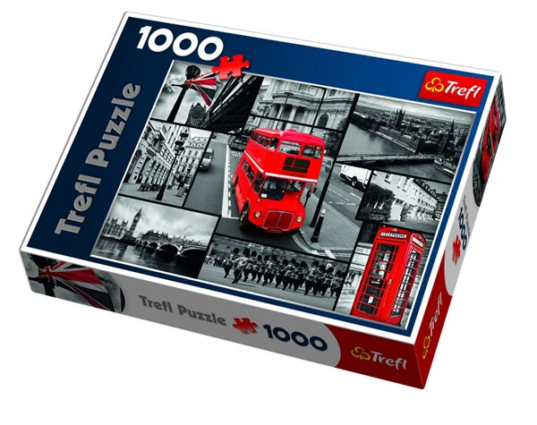 Trefl (102789) - "Montage London" - 1000 pezzi