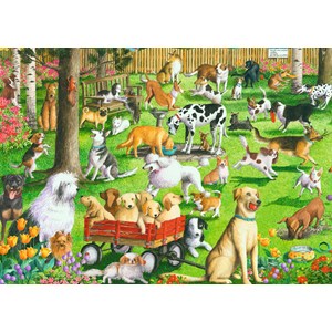 Ravensburger (14870) - "At the Dog Park" - 500 pezzi